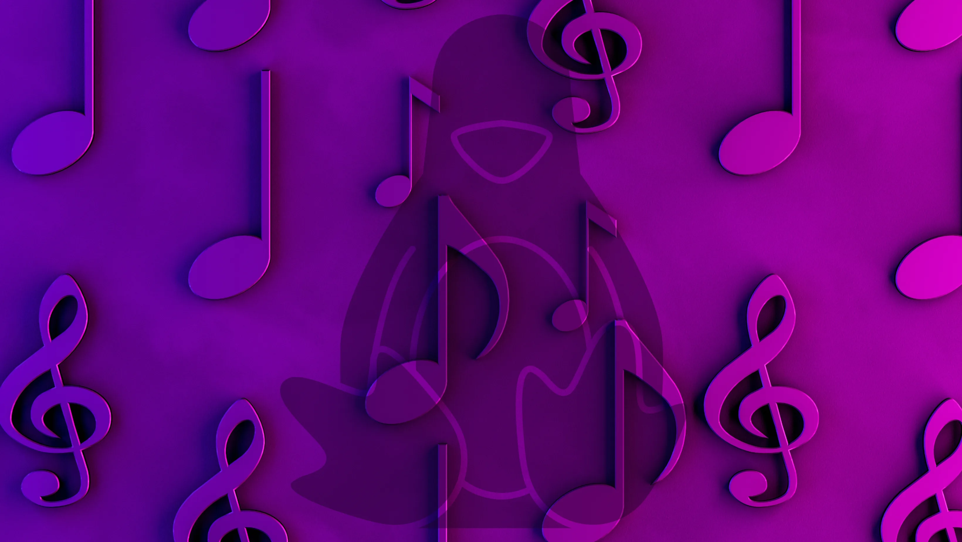 representação gráfica da caixa de som do terminal com formas de onda sonoras