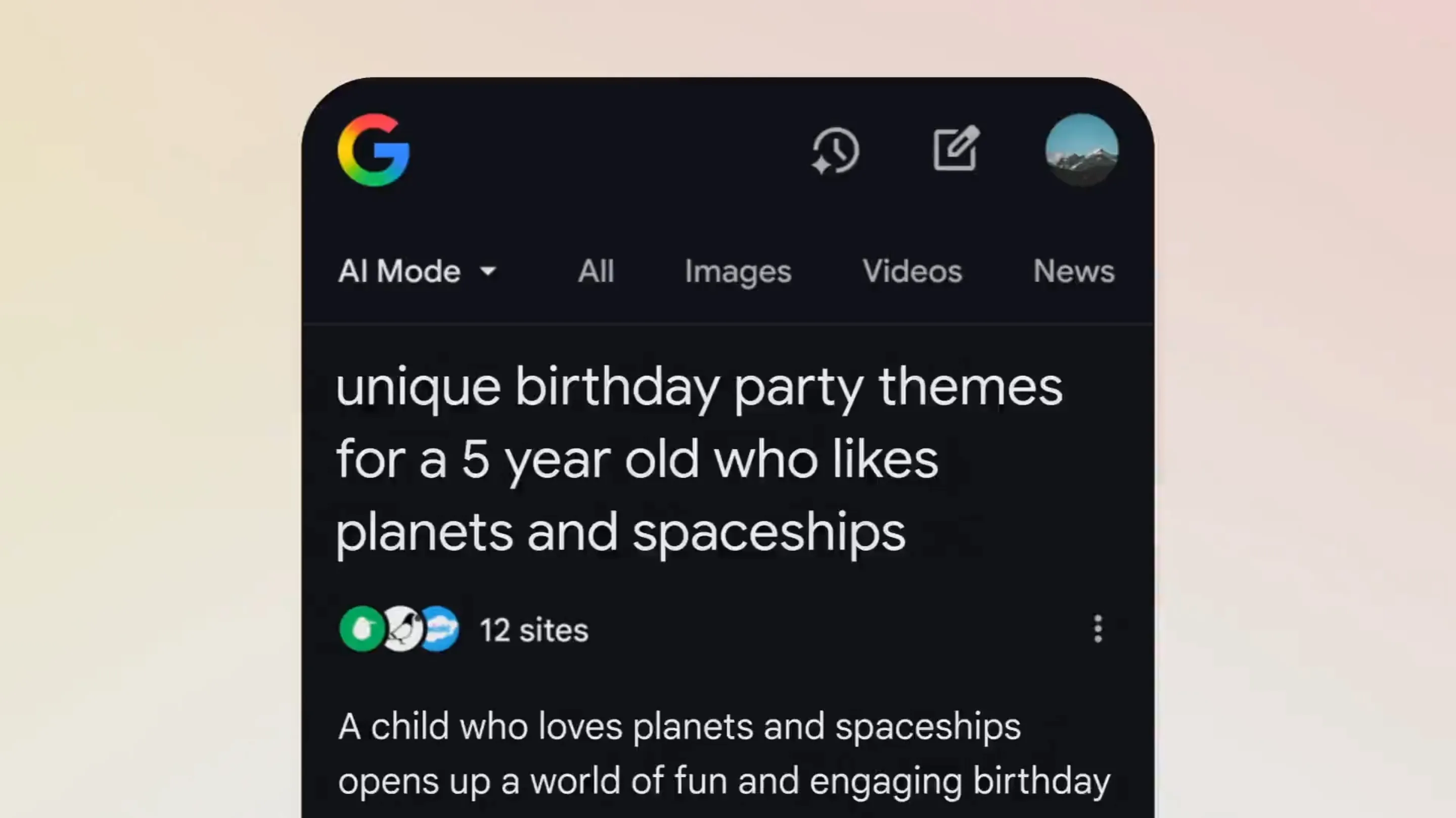 0nMVg23P modo ia pesquisa google agentes reservas 2