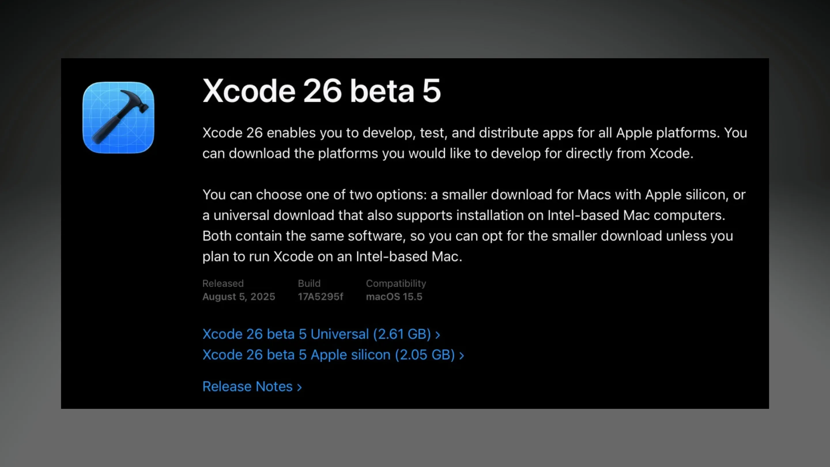XCode Apple