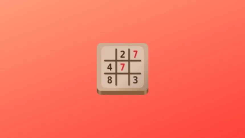 Imagem com a logomarca do Sudoku