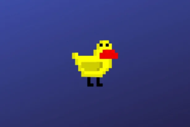 Imagem com a logomarca do Duckrun