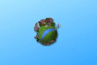 Imagem com a logomarca do Lincity-NG