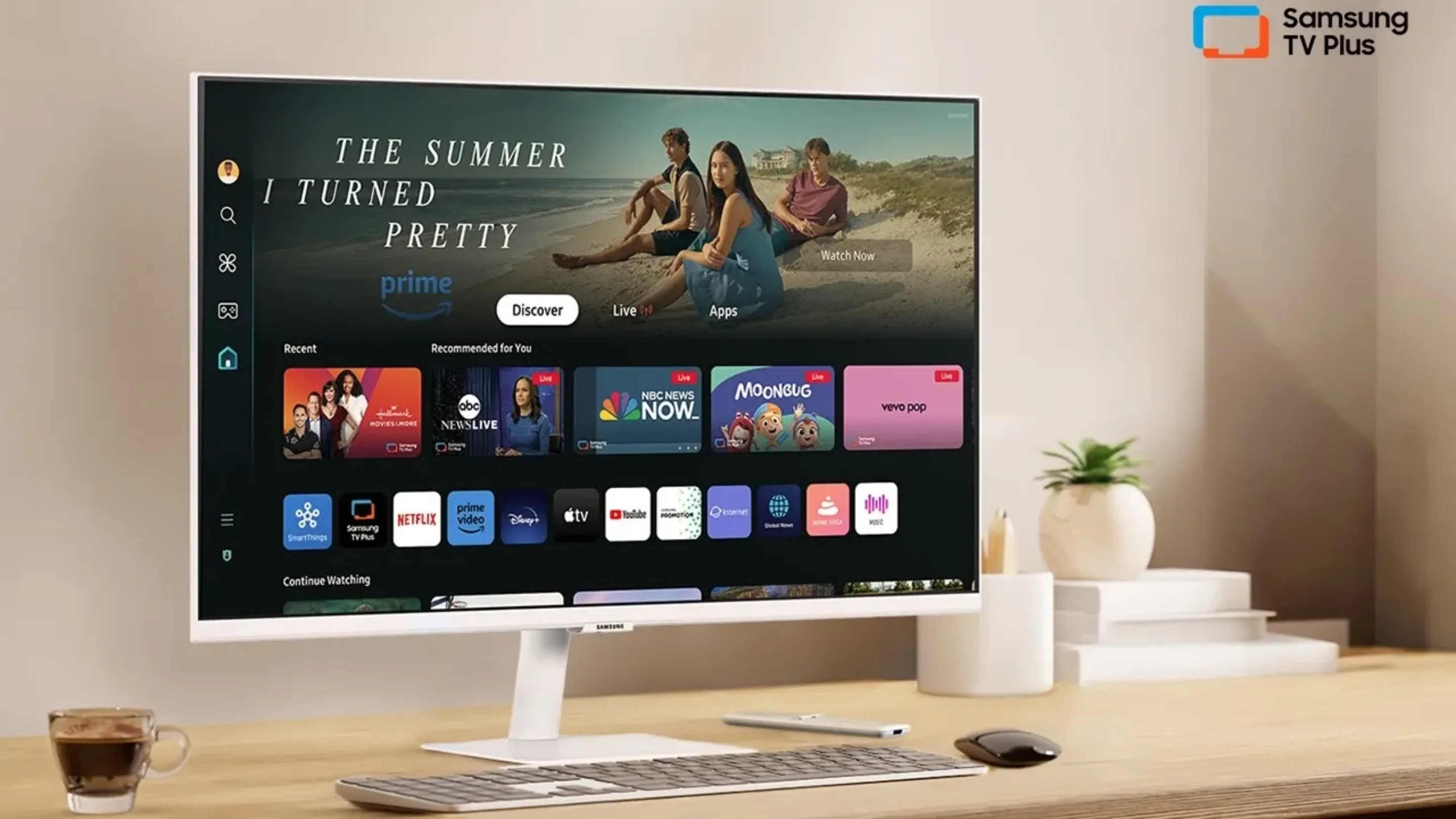 Microsoft Copilot em Samsung TV