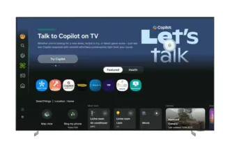 Microsoft Copilot em Samsung TV