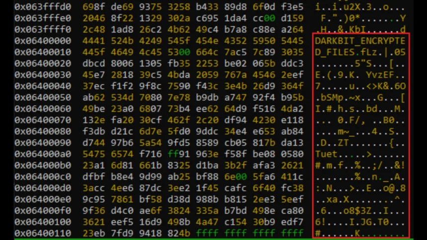 Ransomware Darkbit