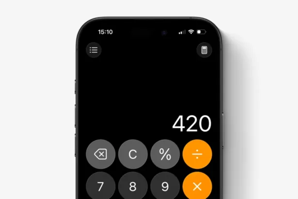 Calculadora iPhone