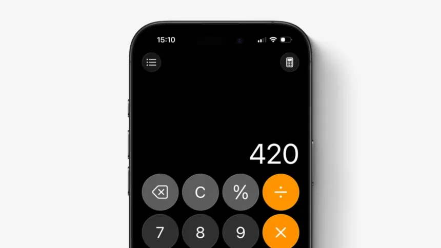 Calculadora iPhone