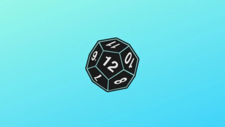 Imagem com a logomarca do DND Dice Roller