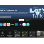 Microsoft Copilot em Samsung TV