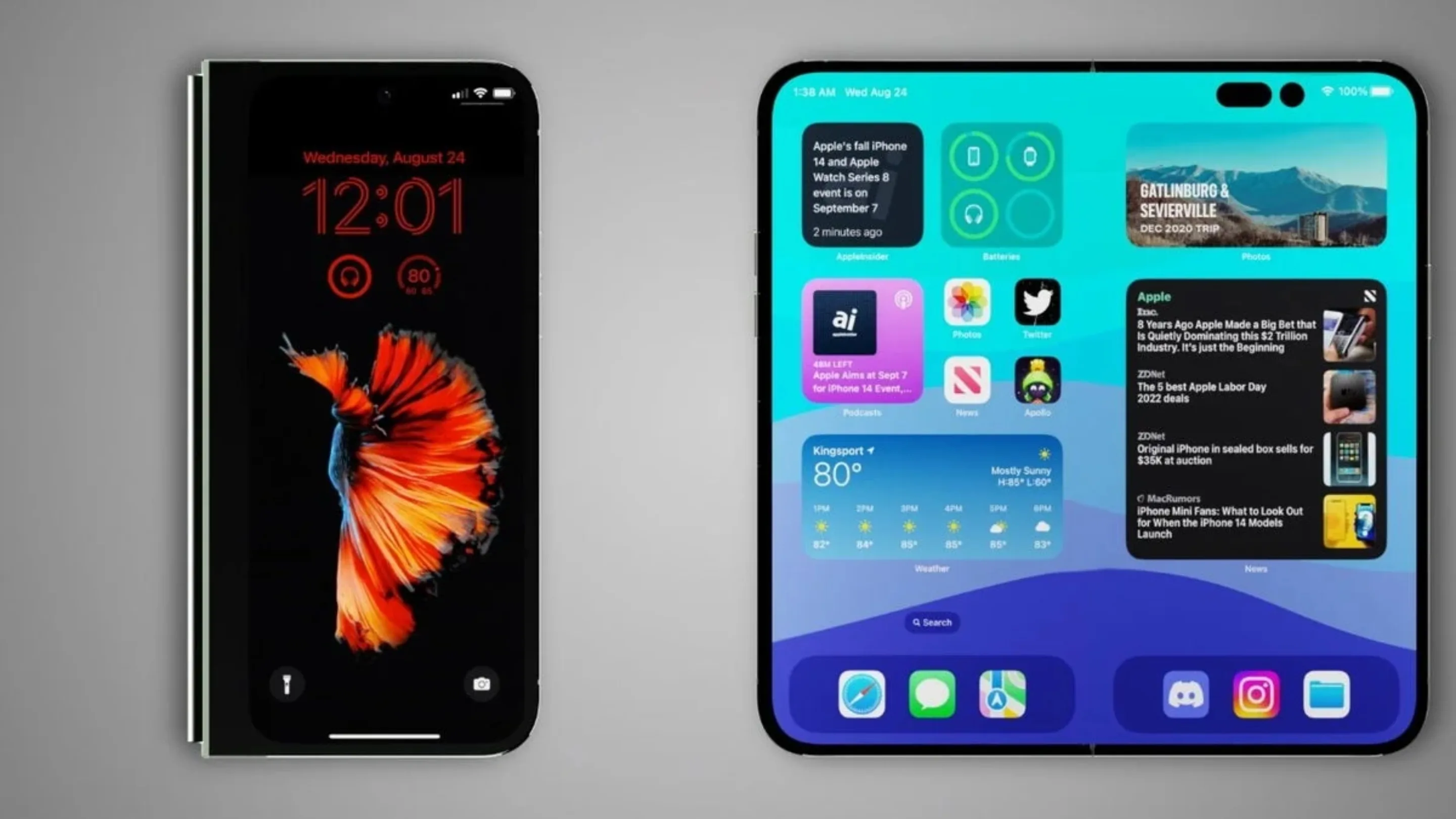 iPhone dobrável