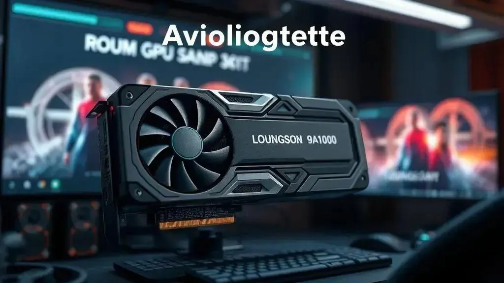 Loongson 9A1000: Nova GPU de entrada com performance da RX 550