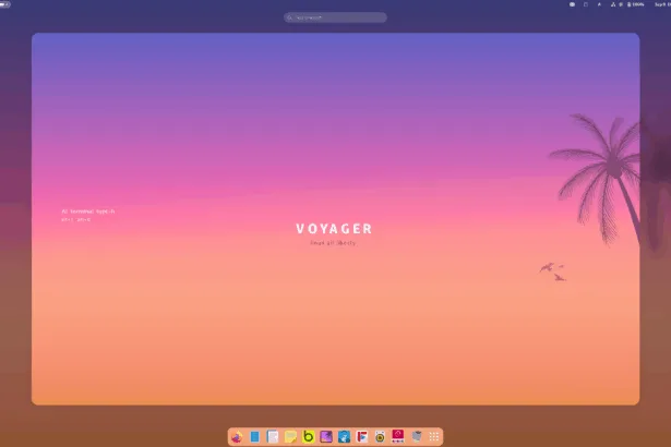 Voyager 13 é lançado com base no Debian 13