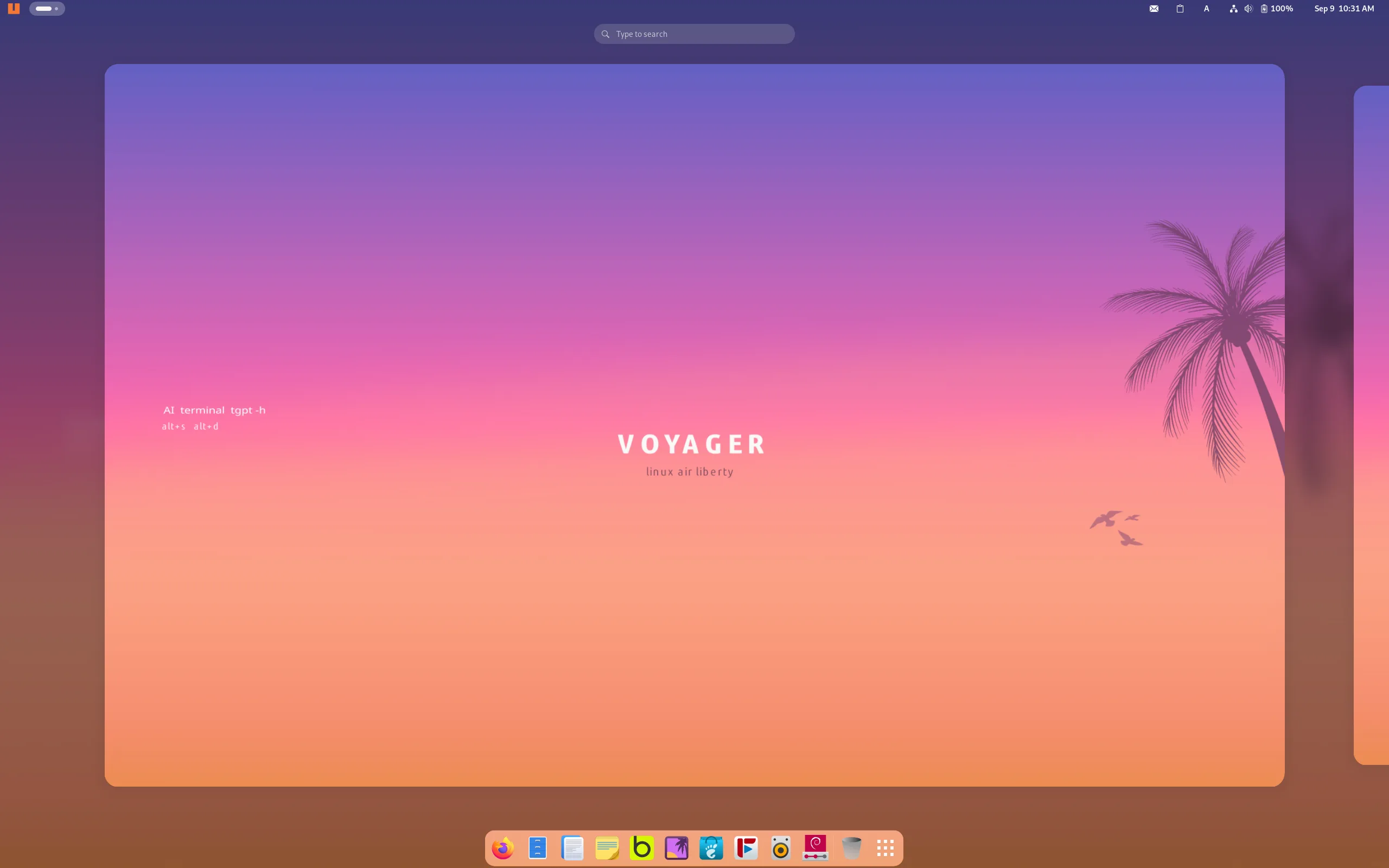 Voyager 13 é lançado com base no Debian 13