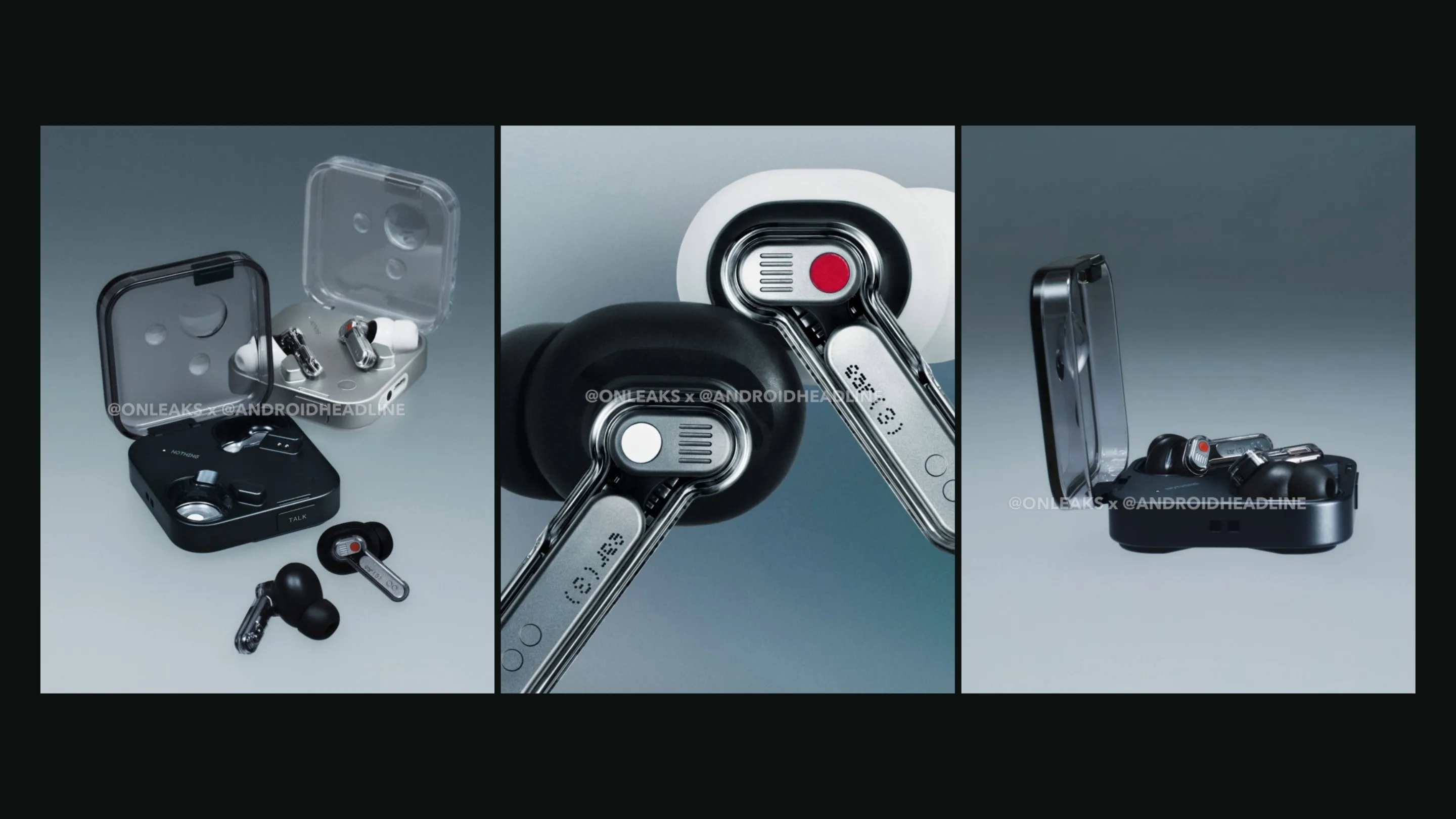 Nothing Ear (3) vaza: Veja detalhes e o 'Super Mic' na case 1 Nothing Ear 3