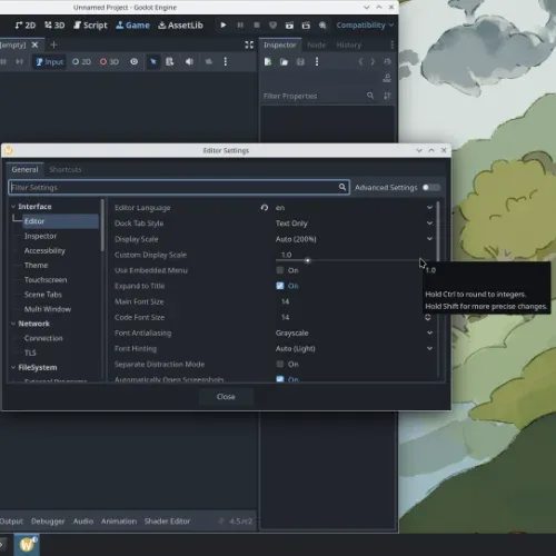 Godot 4.5 é lançado com foco massivo em acessibilidade, shader baking e suporte ao visionOS da Apple 5 Q4c1hJn4 image 3