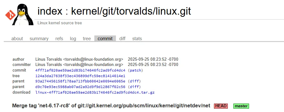 Linux 6.17 recebe correções finais de rede, com fixes para Bluetooth, IPsec e mais 2 toR9vGGF image 1