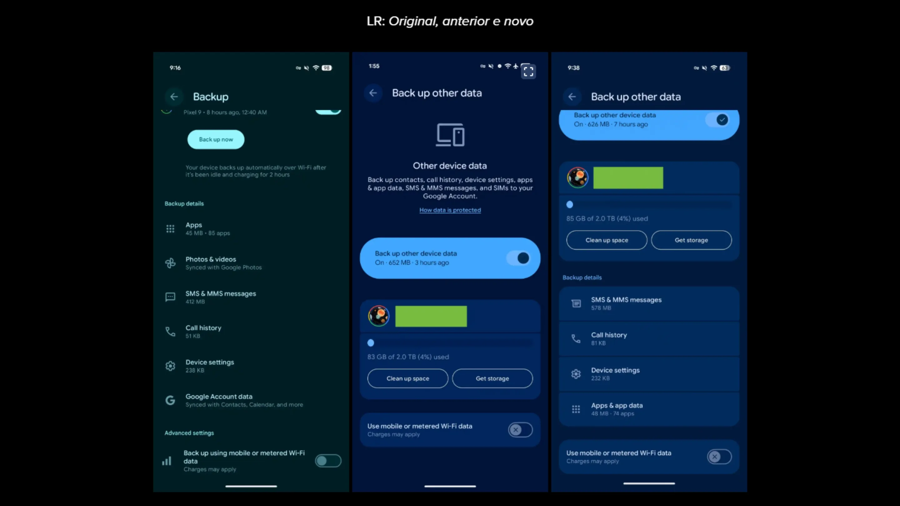 Backup Android