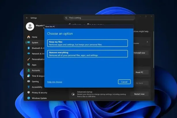 Problemas no WinRE do Windows 11 após atualização de outubro de 2025
