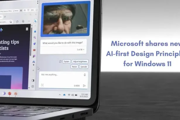 Microsoft redefine Windows 11 com princípios de design centrados em IA