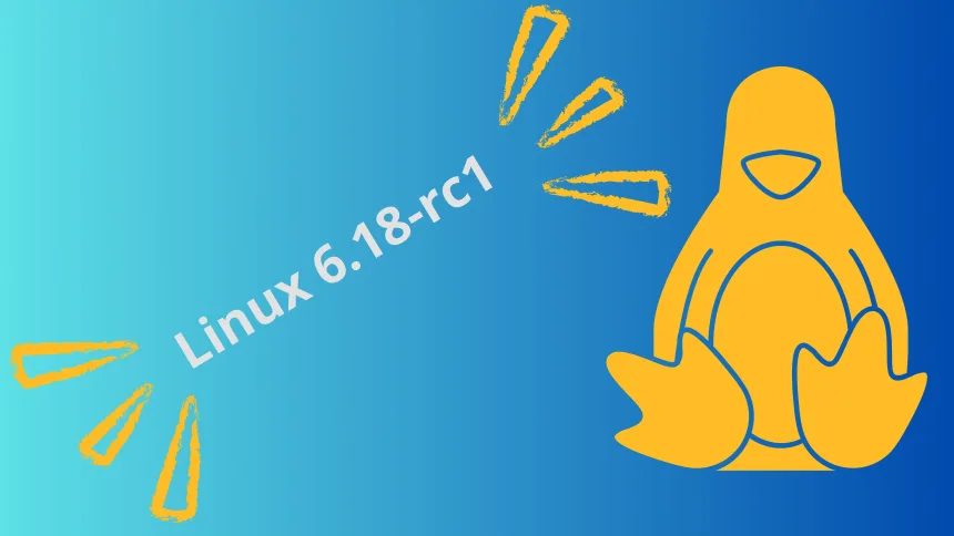 AZtT4085 lancamento do kernel linux 6 18 rc1