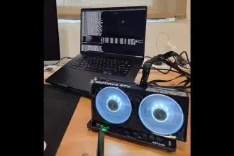 MacBook agora suporta GPUs Nvidia via USB4