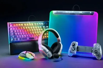 Razer lança a coleção Phantom White de periféricos gamers com design translúcido