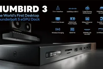 Humbird 3: O dock eGPU Thunderbolt 5 que você precisa conhecer