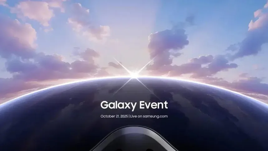 Samsung anuncia evento revelador para 21 de outubro com crédito de $100
