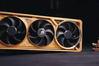 Como a placa de vídeo Asus ROG Astral RTX 5090D foi feita usando 5 kg de ouro