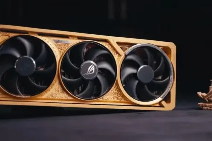Como a placa de vídeo Asus ROG Astral RTX 5090D foi feita usando 5 kg de ouro