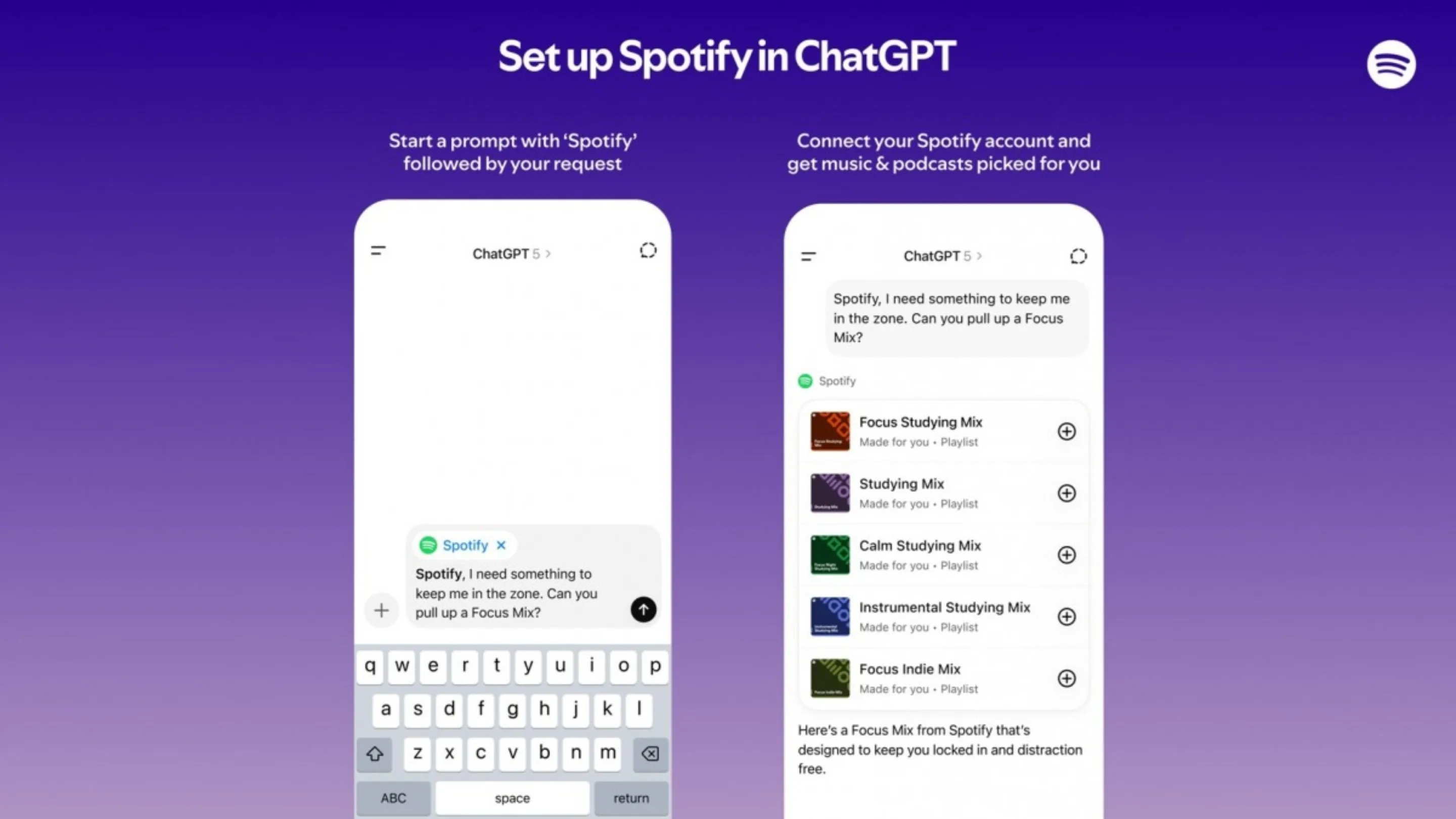 Integração Spotify ChatGPT