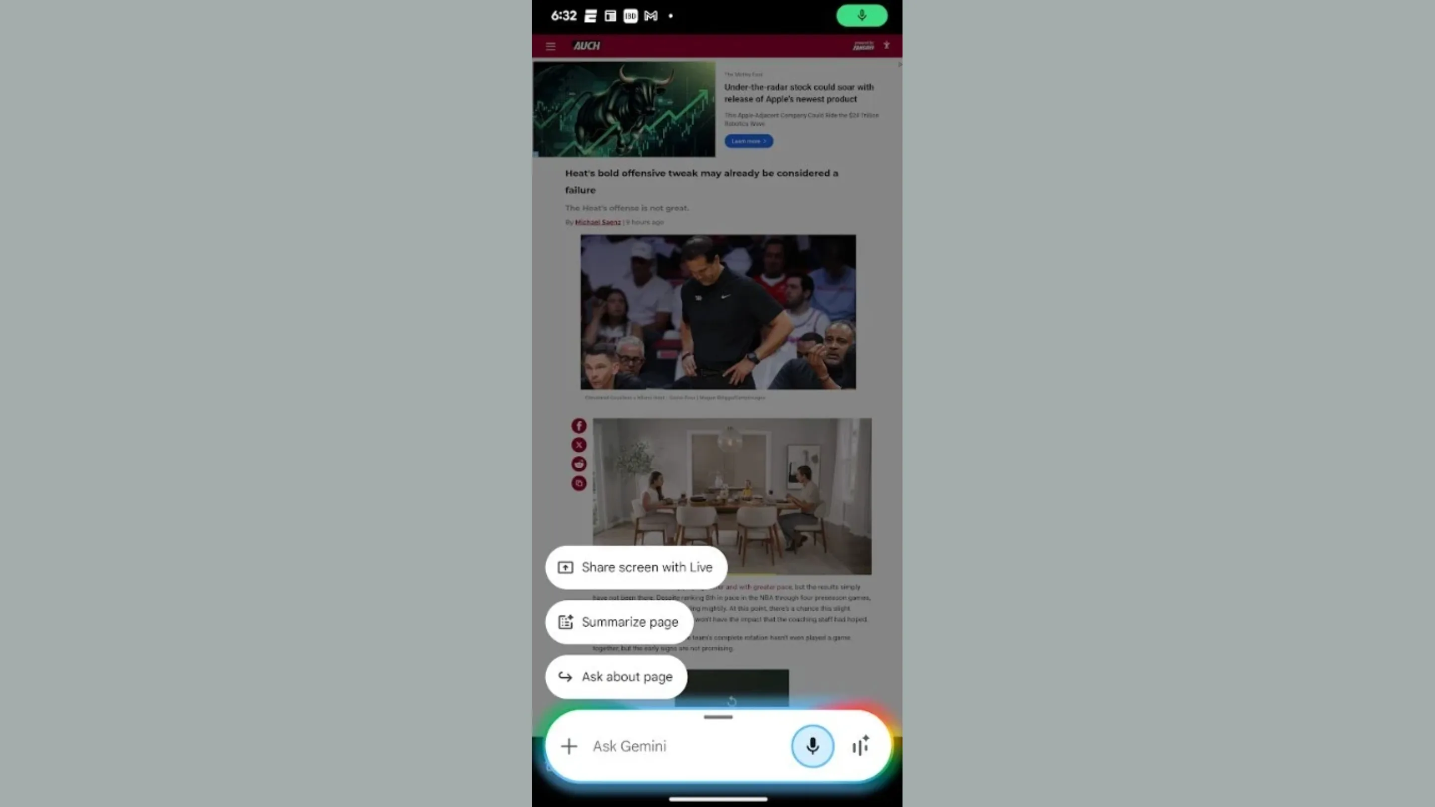 Chrome resume páginas com Gemini: Ative o recurso agora 2 Chrome Resumo IA