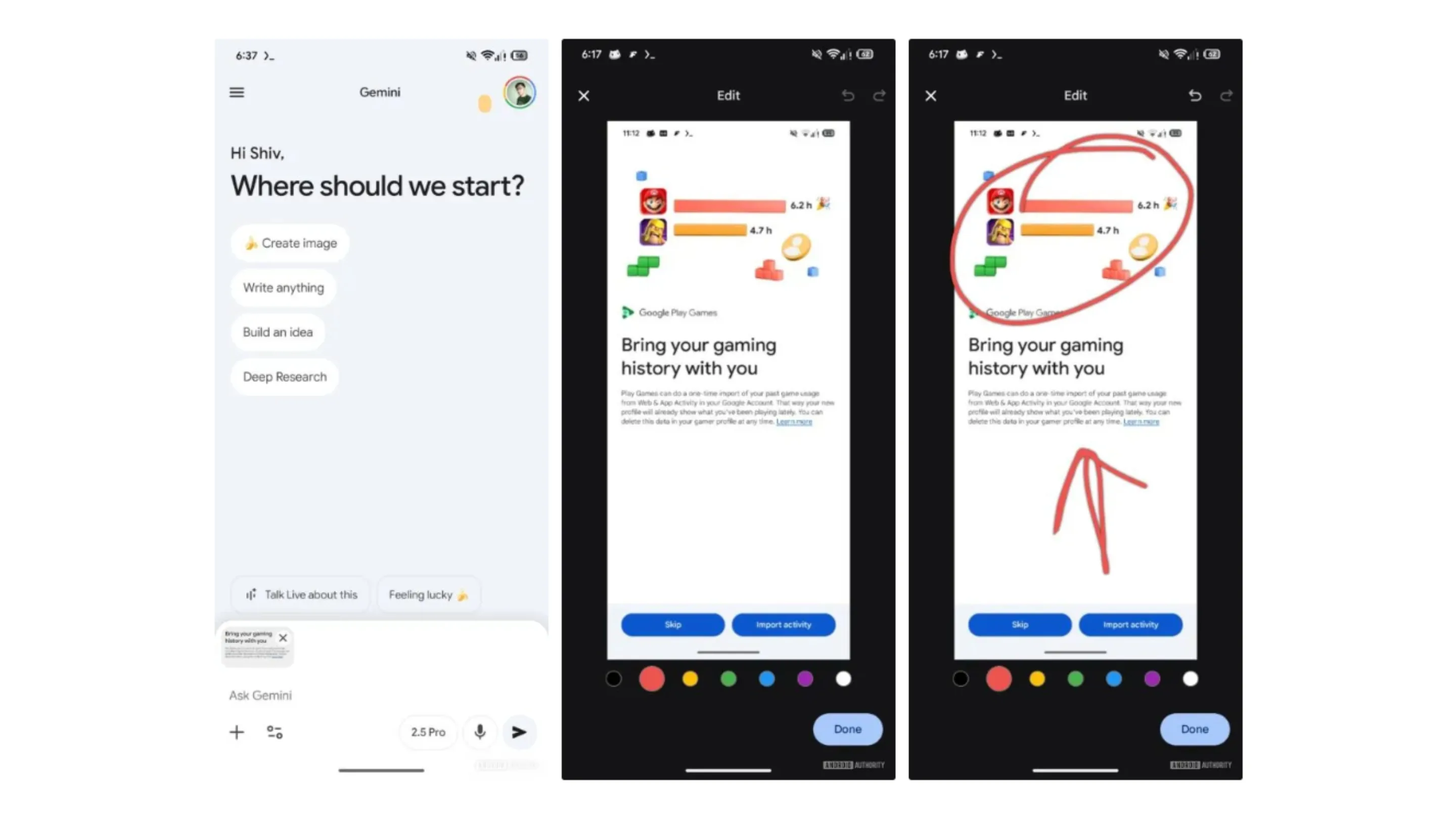 Gemini vai permitir desenhar em imagens para editar e pesquisar 2 Gemini