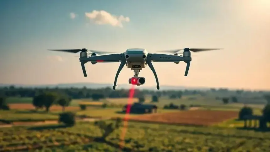 Drones a laser garantem proteção a galinhas em fazendas japonesas