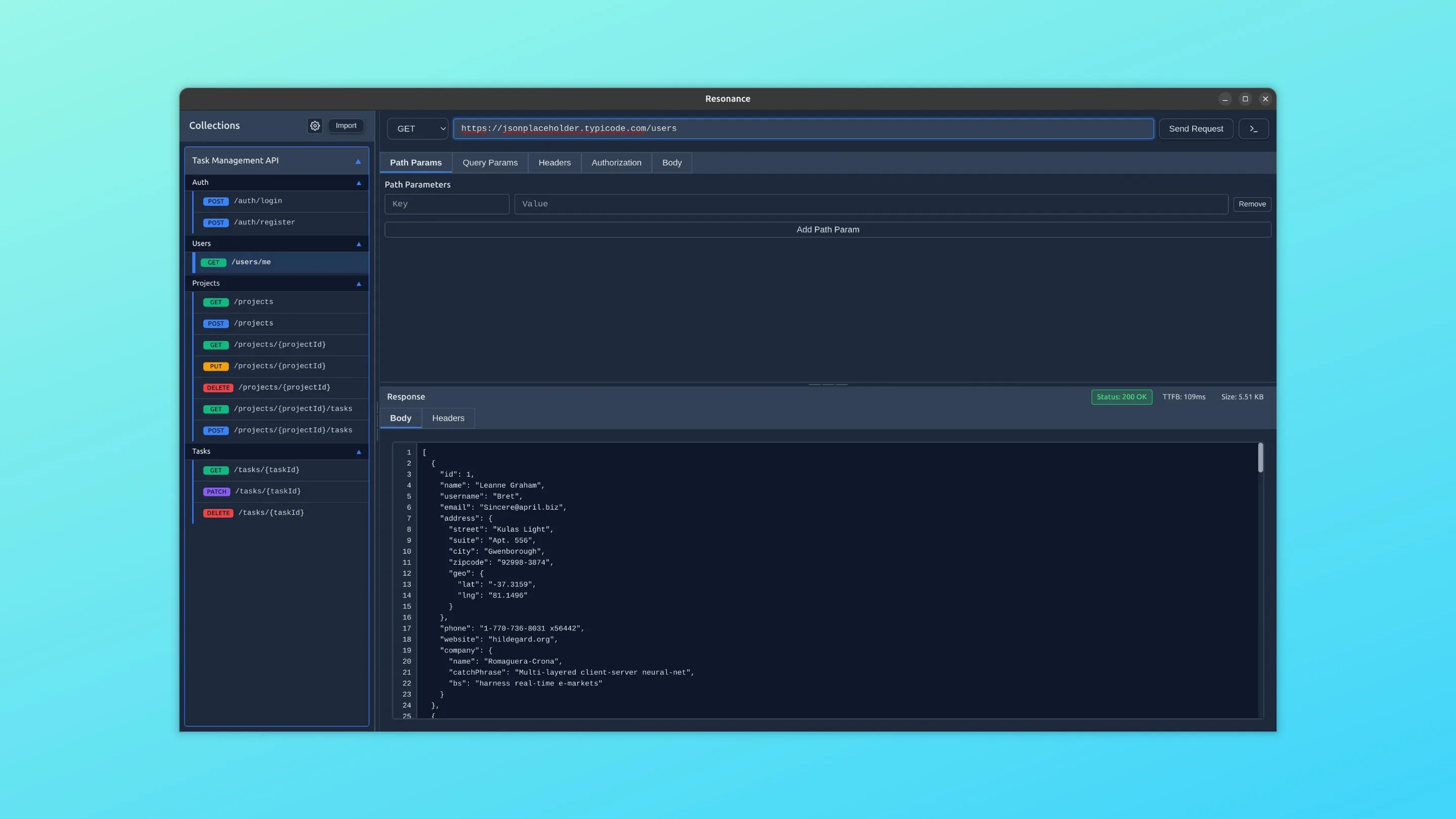Instale o Resonance, um sincronizador de banco de dados, no Ubuntu, Fedora, Debian e outras distribuições Linux com Flatpak 2 Imagem com a interface do Resonance