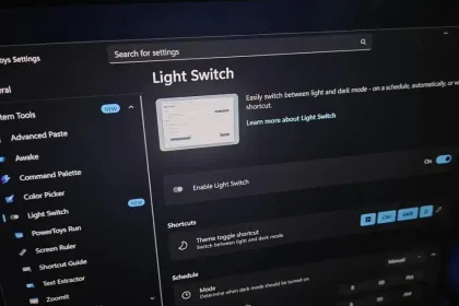 Problemas no Windows 11: A mudança automática de tema do PowerToys