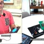 Como um professor usou laser e painel solar para transmitir som sem fio