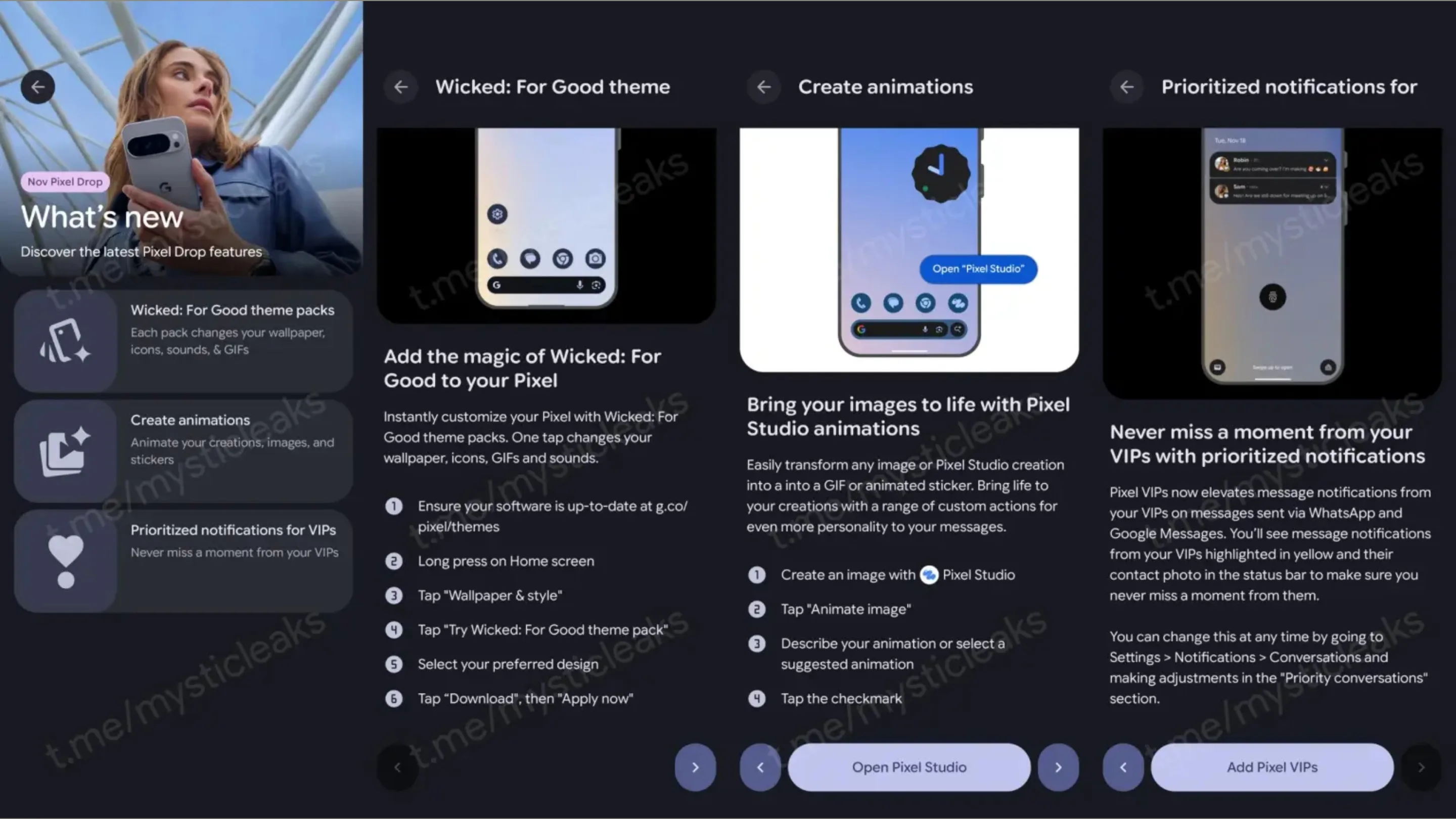 Pixel Feature Drop de novembro: vazamento revela novos recursos 2 dMOpapeN pixel feature drop novembro vazamento
