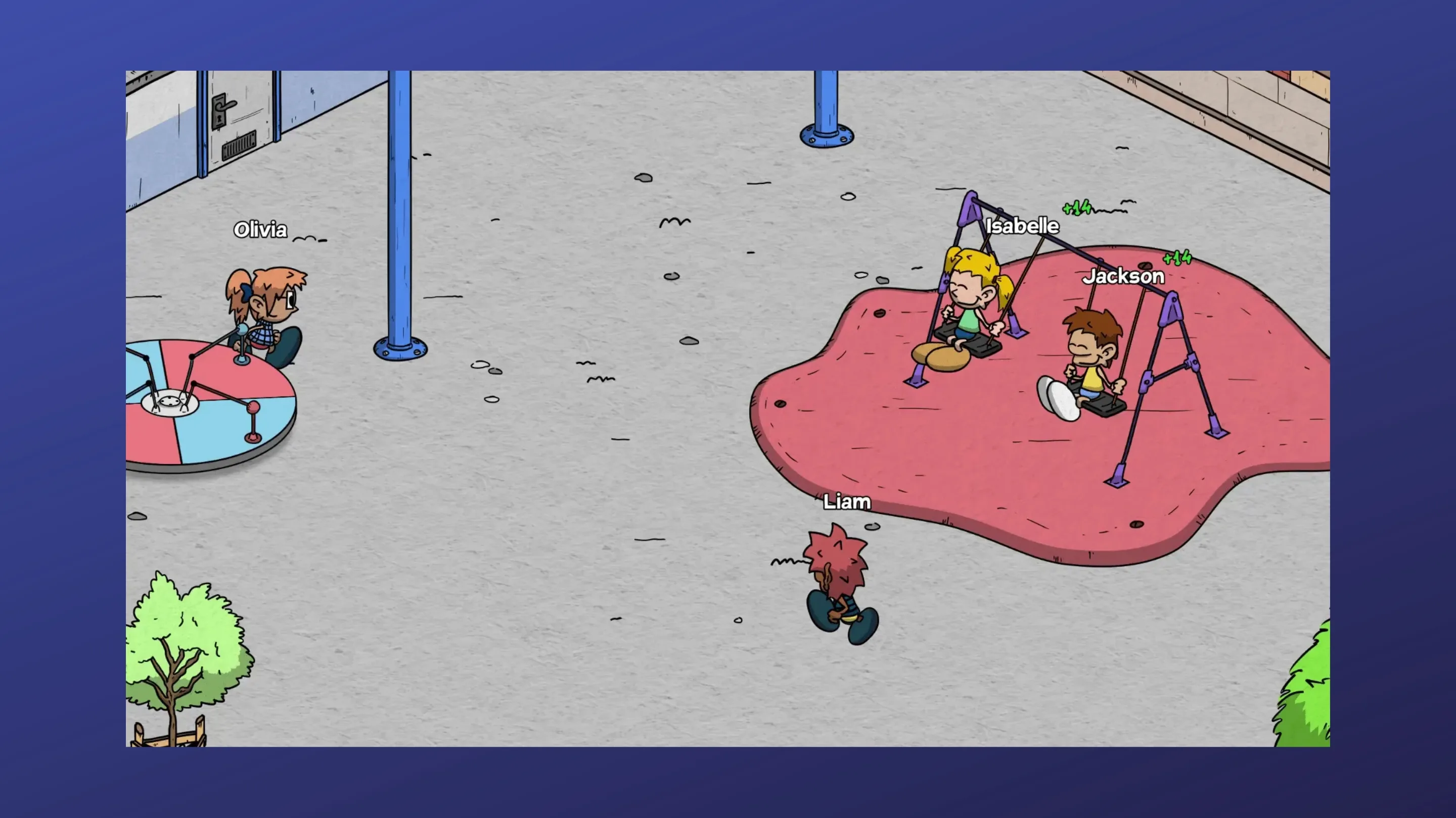 Imagem com a interface do Little Brats!