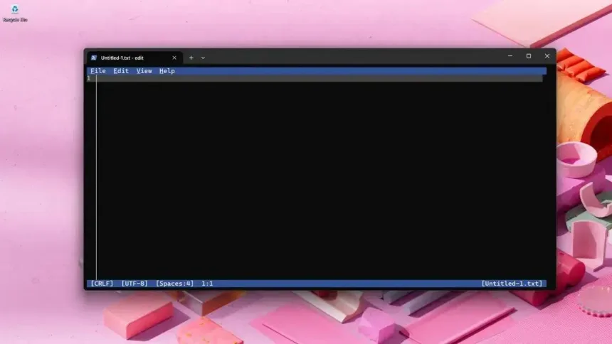 Microsoft lança Edit: um editor de texto command-line leve para Windows 11