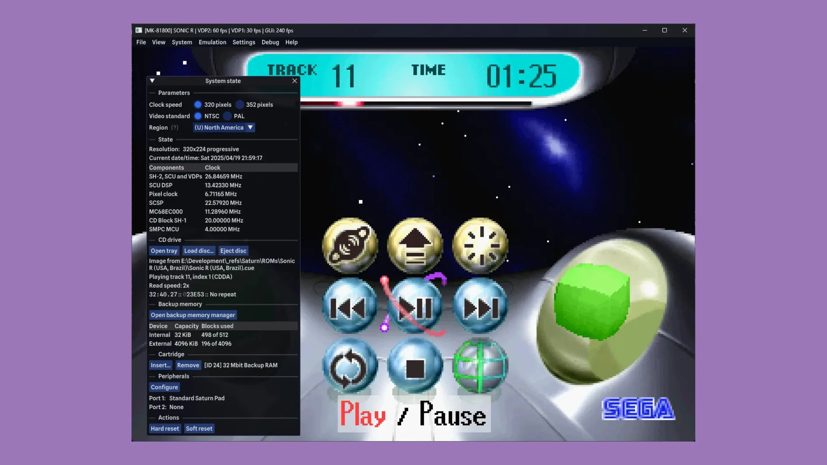 Imagem com a interface do Ymir