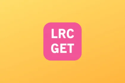Imagem com a logomarca do LRCGET