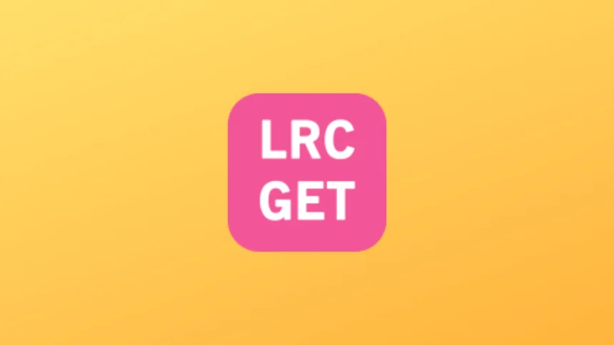 Imagem com a logomarca do LRCGET