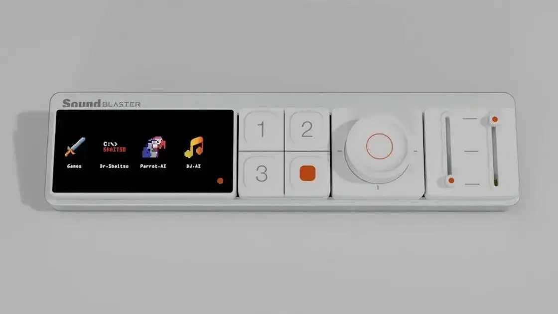 Creative Labs traz de volta o Sound Blaster com hub de áudio modular 1 Creative Labs traz de volta o Sound Blaster com hub de áudio modular