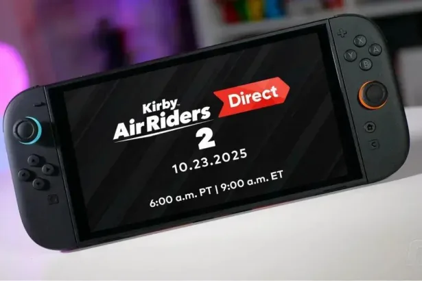 Mais detalhes sobre Kirby Air Riders na Nintendo Direct 2