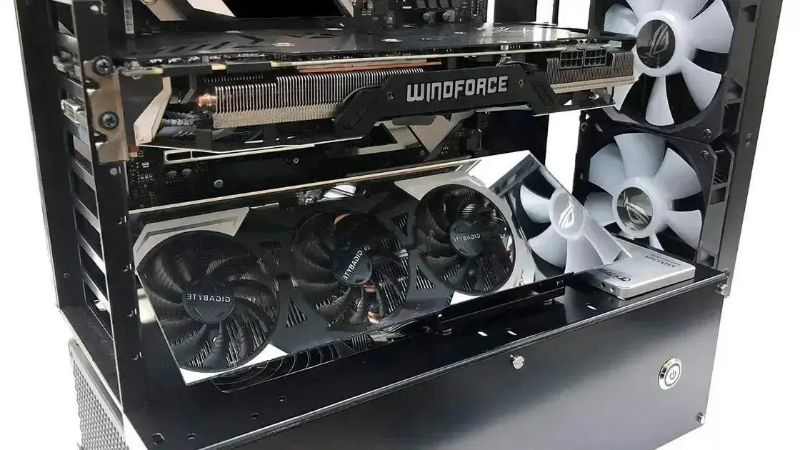 Novo espelho para GPU revela o RTX 5090 derretendo em tempo real