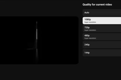 Super Resolução YouTube