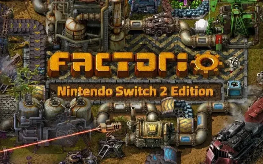 Factorio ganha edição para Nintendo Switch 2 com upgrades gratuitos