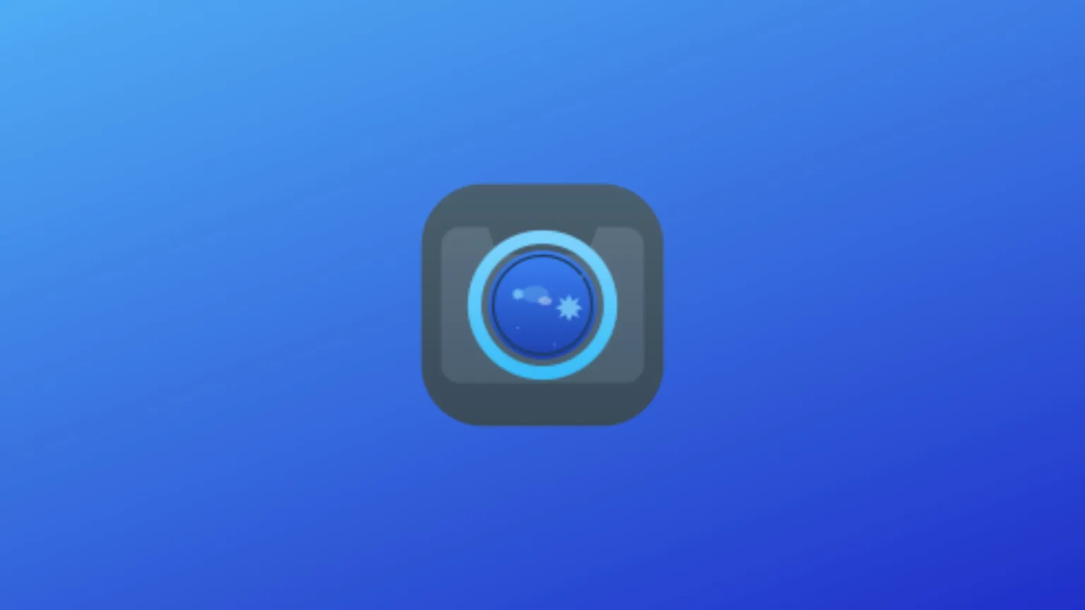 Imagem com a logomarca do COSMIC Camera