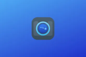 Imagem com a logomarca do COSMIC Camera